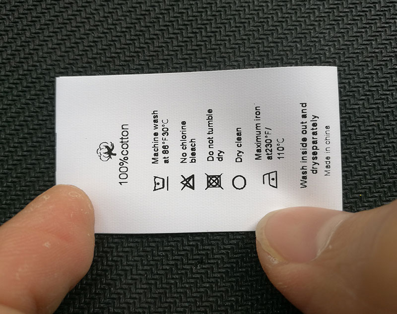 洗水標(biāo)圖樣